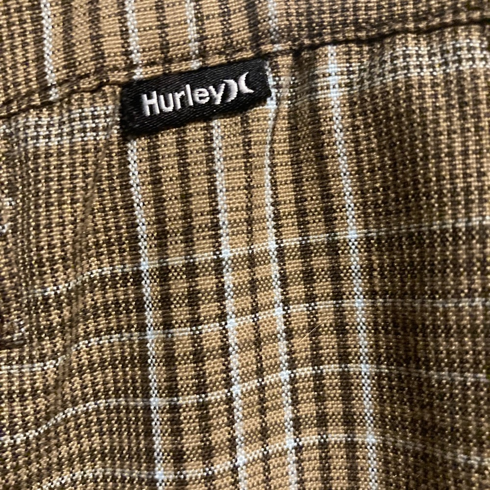 Hurley men’s plaid shorts - Picture 6 of 7